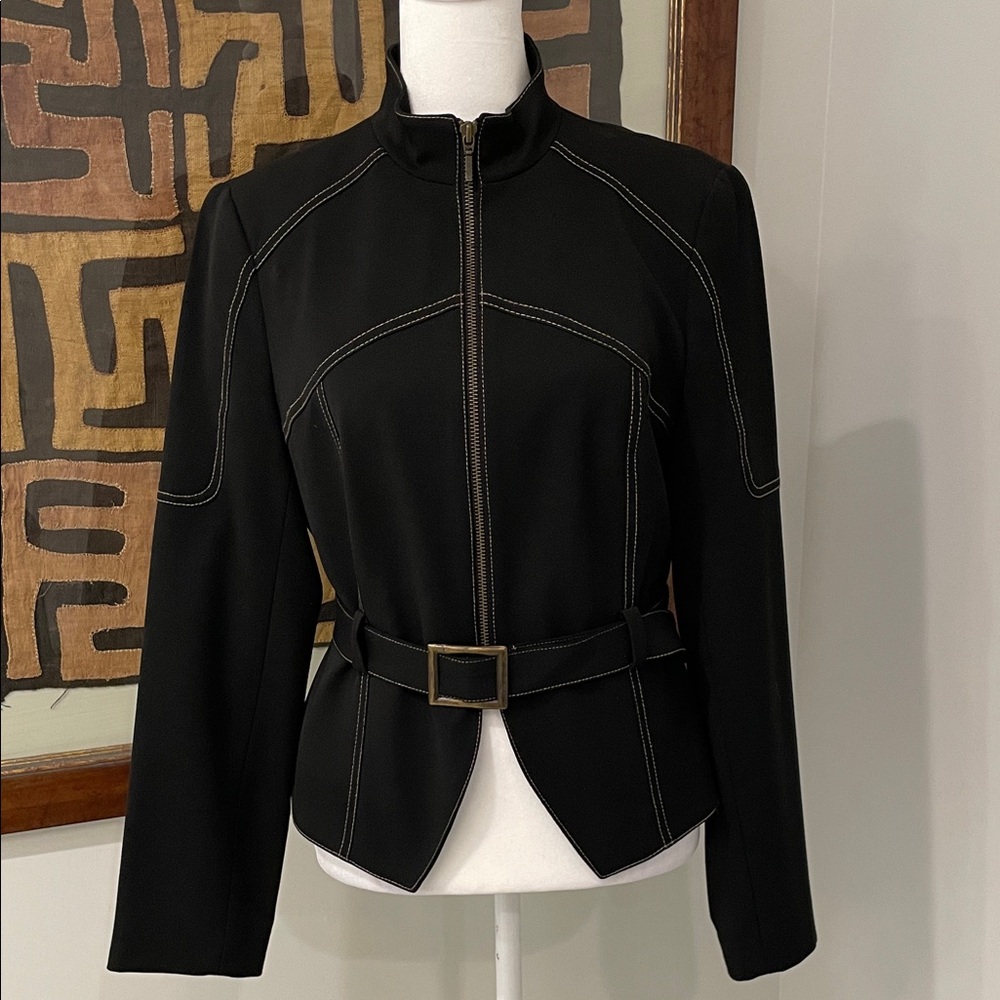 Ideology Black Belted Blazer